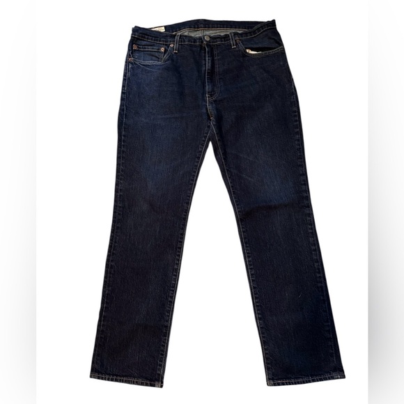 Levi’s 511 Premium Mens Jeans Tag Size 36x30 Measures 35x29 Dark Wash Blank Tag - Picture 1 of 16